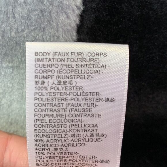 Urban Outfitters Patch Fur Animal Jacket SP - Picture 6 of 6